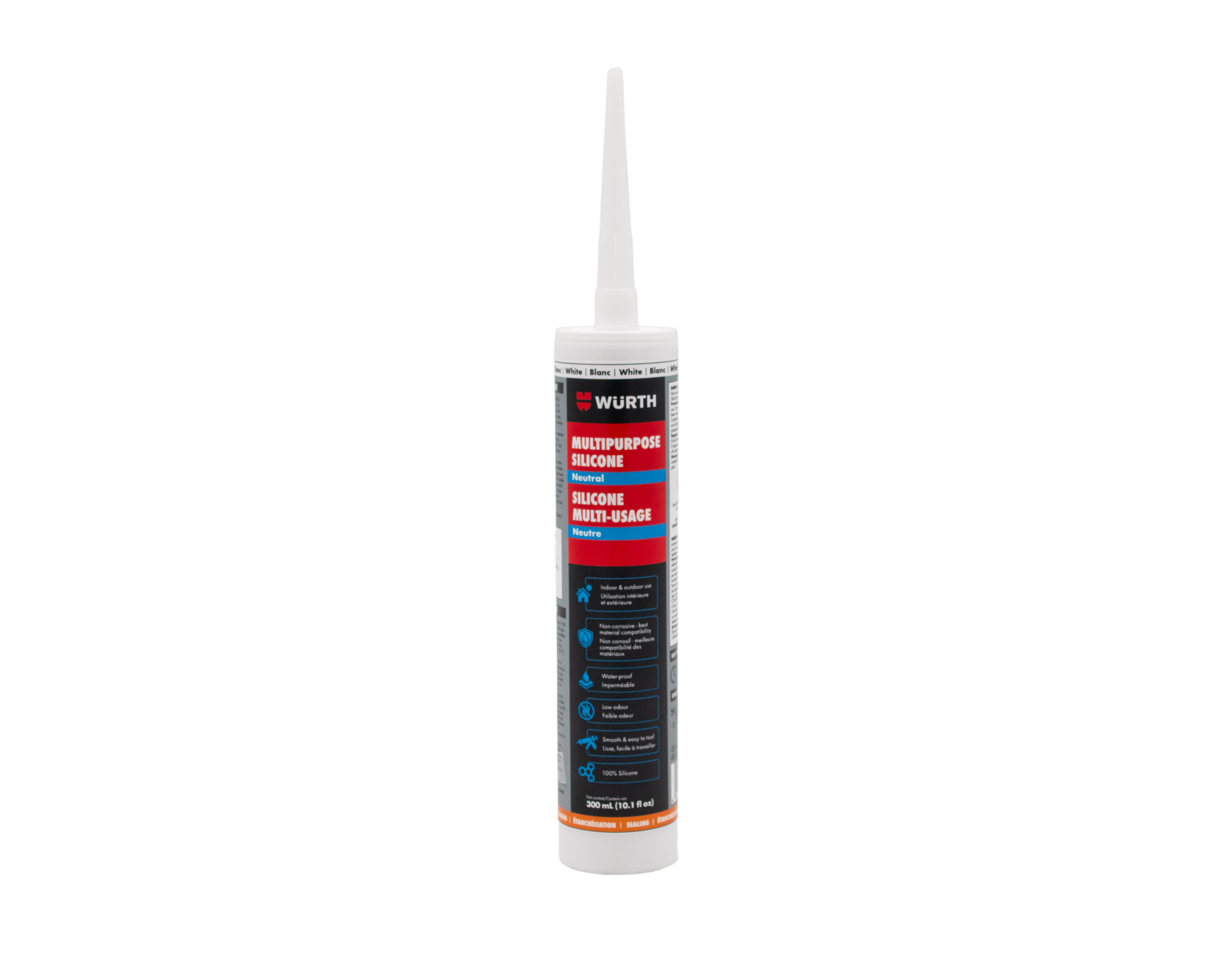 MULTIPURPOSE NEUTR SILICONE WHITE 300ML